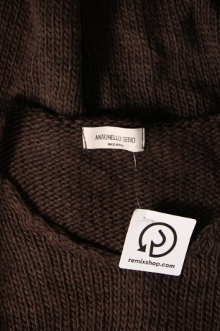 Дамски пуловер Antonello Serio, Размер M, Цвят Кафяв, Цена 15,95 лв.