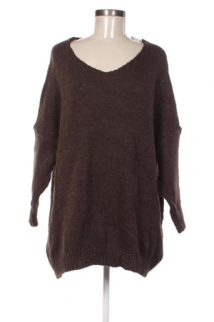 Дамски пуловер Antonello Serio, Размер M, Цвят Кафяв, Цена 14,21 лв.