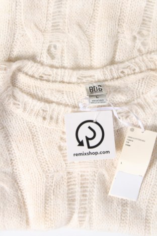 Дамски пуловер BDG, Размер L, Цвят Екрю, Цена 23,25 лв.