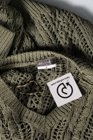 Γυναικείο πουλόβερ Beloved, Μέγεθος M, Χρώμα Πράσινο, Τιμή 3,95 €