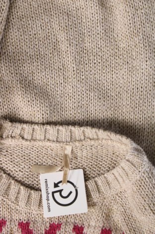 Damenpullover Bershka, Größe M, Farbe Beige, Preis 7,12 €