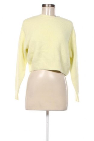 Damski sweter Bershka, Rozmiar XS, Kolor Żółty, Cena 39,89 zł