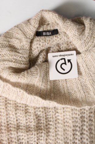 Дамски пуловер Biba, Размер S, Цвят Екрю, Цена 14,21 лв.