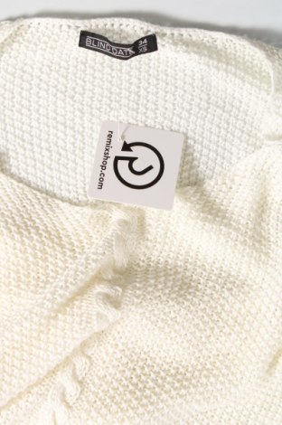 Дамски пуловер Blind Date, Размер XS, Цвят Бял, Цена 14,21 лв.