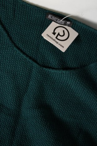 Női pulóver Blind Date, Méret L, Szín Zöld, Ár 3 605 Ft
