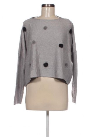 Γυναικείο πουλόβερ Bluoltre, Μέγεθος M, Χρώμα Γκρί, Τιμή 8,79 €