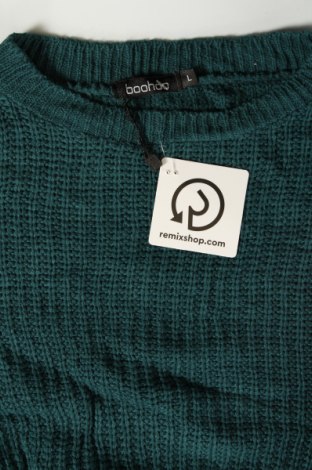 Дамски пуловер Boohoo, Размер L, Цвят Зелен, Цена 12,88 лв.