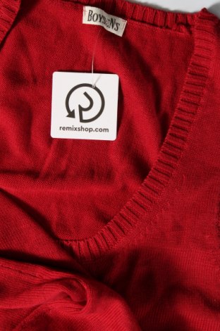 Damenpullover Boysen's, Größe L, Farbe Rot, Preis € 7,49