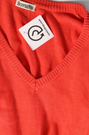 Damenpullover Boysen's, Größe S, Farbe Orange, Preis 9,28 €