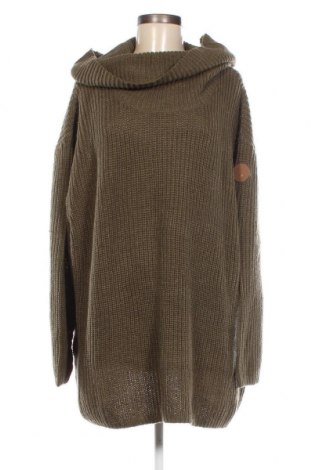 Γυναικείο πουλόβερ Bpc Bonprix Collection, Μέγεθος 3XL, Χρώμα Πράσινο, Τιμή 10,76 €