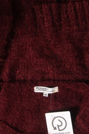 Γυναικείο πουλόβερ Broadway, Μέγεθος XS, Χρώμα Κόκκινο, Τιμή 8,25 €