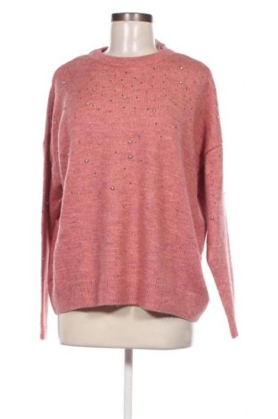 Дамски пуловер C&A, Размер L, Цвят Розов, Цена 13,34 лв.