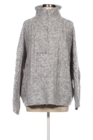 Дамски пуловер C&A, Размер L, Цвят Сив, Цена 14,21 лв.