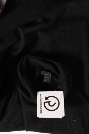 Дамски пуловер COS, Размер M, Цвят Черен, Цена 34,72 лв.