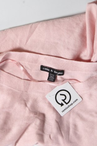 Дамски пуловер Cable & Gauge, Размер S, Цвят Розов, Цена 4,93 лв.