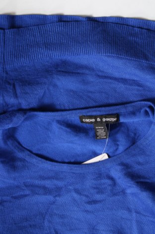 Damenpullover Cable & Gauge, Größe M, Farbe Blau, Preis € 9,89