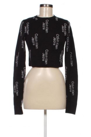 Дамски пуловер Calvin Klein, Размер M, Цвят Черен, Цена 152,60 лв.