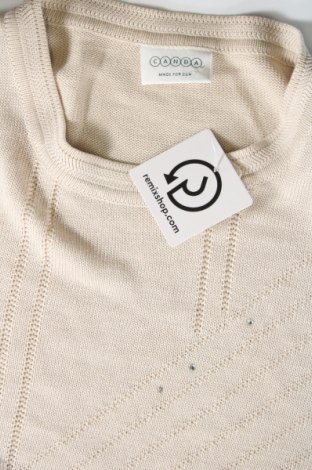 Дамски пуловер Canda, Размер L, Цвят Бежов, Цена 12,47 лв.