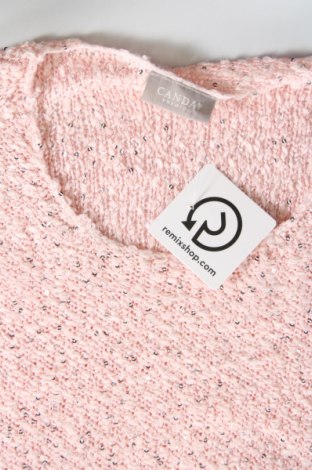 Γυναικείο πουλόβερ Canda, Μέγεθος M, Χρώμα Ρόζ , Τιμή 7,71 €