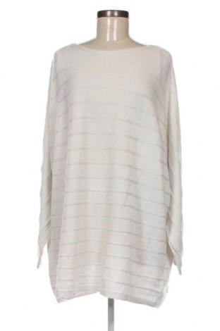 Γυναικείο πουλόβερ Canda, Μέγεθος XXL, Χρώμα Λευκό, Τιμή 10,76 €
