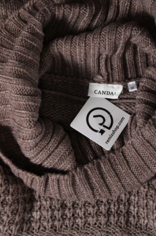 Γυναικείο πουλόβερ Canda, Μέγεθος M, Χρώμα Καφέ, Τιμή 8,79 €