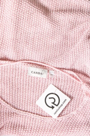 Γυναικείο πουλόβερ Canda, Μέγεθος XXL, Χρώμα Ρόζ , Τιμή 9,87 €