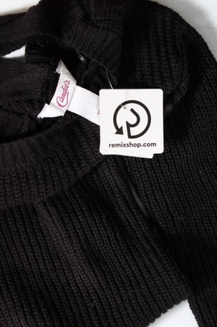Дамски пуловер Candie's, Размер XS, Цвят Черен, Цена 13,34 лв.