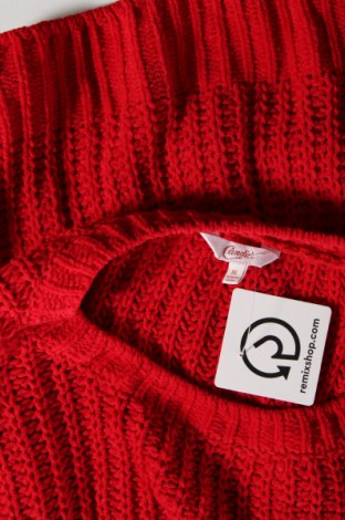 Γυναικείο πουλόβερ Candie's, Μέγεθος XL, Χρώμα Κόκκινο, Τιμή 10,05 €