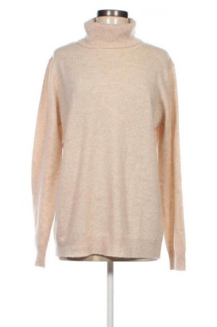 Γυναικείο πουλόβερ Cashmere, Μέγεθος XXL, Χρώμα  Μπέζ, Τιμή 54,12 €