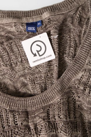 Дамски пуловер Cecil, Размер XL, Цвят Сив, Цена 10,25 лв.