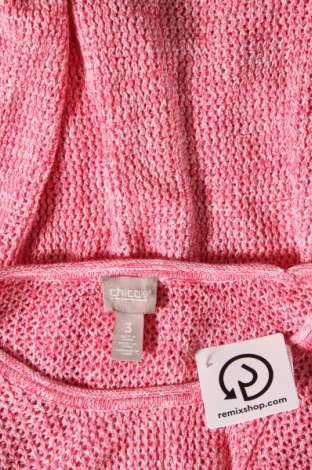 Дамски пуловер Chico's, Размер M, Цвят Розов, Цена 36,58 лв.
