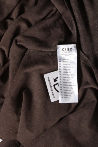 Дамски пуловер Ciso, Размер XXL, Цвят Кафяв, Цена 24,60 лв.