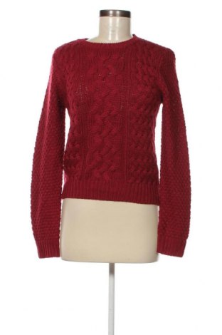 Дамски пуловер Clockhouse, Размер S, Цвят Червен, Цена 12,47 лв.