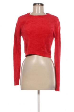 Дамски пуловер Clockhouse, Размер S, Цвят Червен, Цена 15,08 лв.