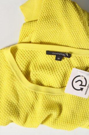 Γυναικείο πουλόβερ Comma,, Μέγεθος S, Χρώμα Κίτρινο, Τιμή 17,26 €