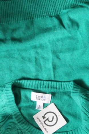 Damenpullover Croft & Barrow, Größe L, Farbe Grün, Preis 9,89 €