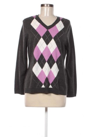 Дамски пуловер Croft & Barrow, Размер L, Цвят Сив, Цена 13,34 лв.