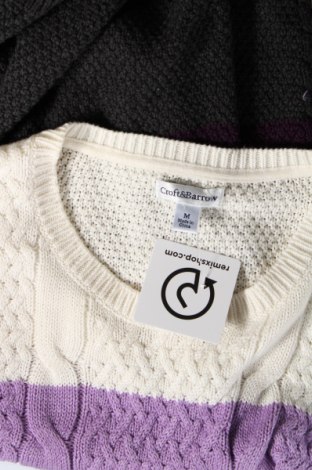 Damski sweter Croft & Barrow, Rozmiar M, Kolor Kolorowy, Cena 33,99 zł