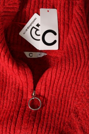 Дамски пуловер Cubus, Размер M, Цвят Червен, Цена 22,54 лв.