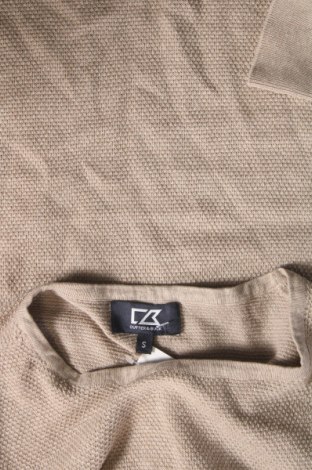 Дамски пуловер Cutter & Buck, Размер S, Цвят Бежов, Цена 20,09 лв.