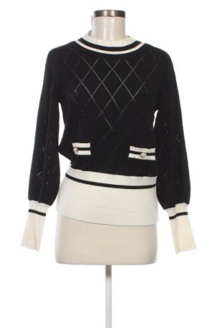 Γυναικείο πουλόβερ Derhy, Μέγεθος M, Χρώμα Μαύρο, Τιμή 39,69 €