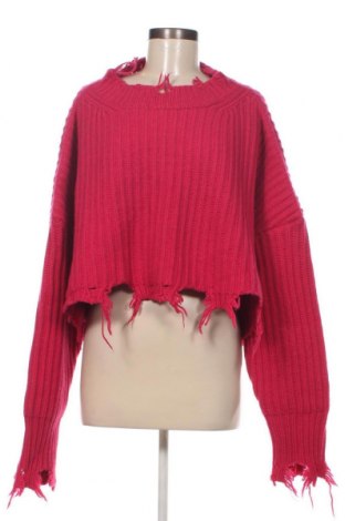 Дамски пуловер Diesel, Размер L, Цвят Розов, Цена 118,30 лв.
