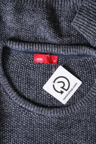 Дамски пуловер Edc By Esprit, Размер M, Цвят Син, Цена 26,75 лв.