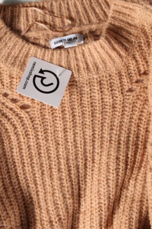 Дамски пуловер Elizabeth And James, Размер L, Цвят Бежов, Цена 155,80 лв.