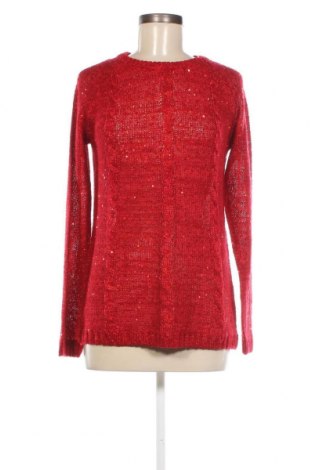 Дамски пуловер Esmara, Размер S, Цвят Червен, Цена 14,78 лв.