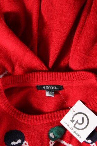 Дамски пуловер Esmara, Размер XXL, Цвят Червен, Цена 14,50 лв.