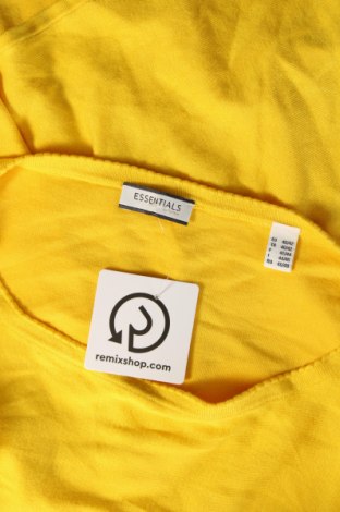 Damski sweter Essentials by Tchibo, Rozmiar M, Kolor Żółty, Cena 39,89 zł