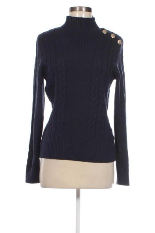 Дамски пуловер Essentials by Tchibo, Размер S, Цвят Син, Цена 15,08 лв.