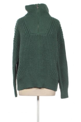Дамски пуловер Essentials by Tchibo, Размер M, Цвят Зелен, Цена 15,08 лв.