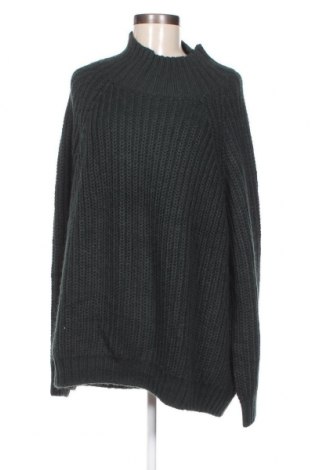 Γυναικείο πουλόβερ Essentials by Tchibo, Μέγεθος XXL, Χρώμα Πράσινο, Τιμή 17,07 €